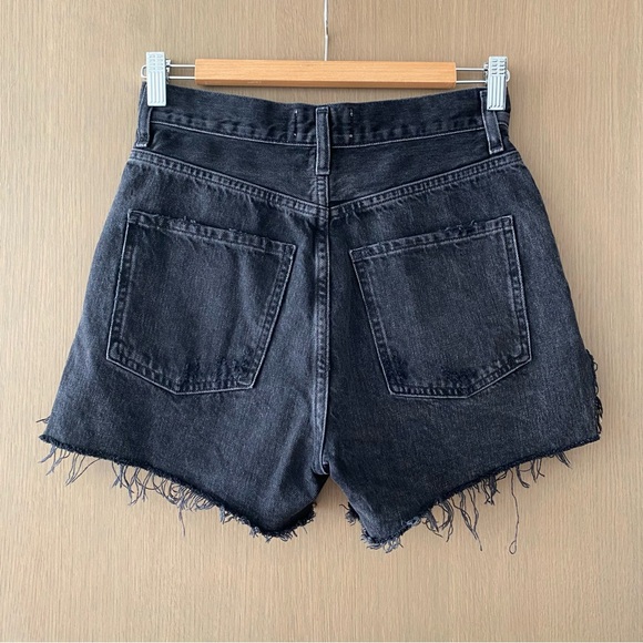 Agolde Dee Vintage High Rise Short washed black - Picture 7 of 10